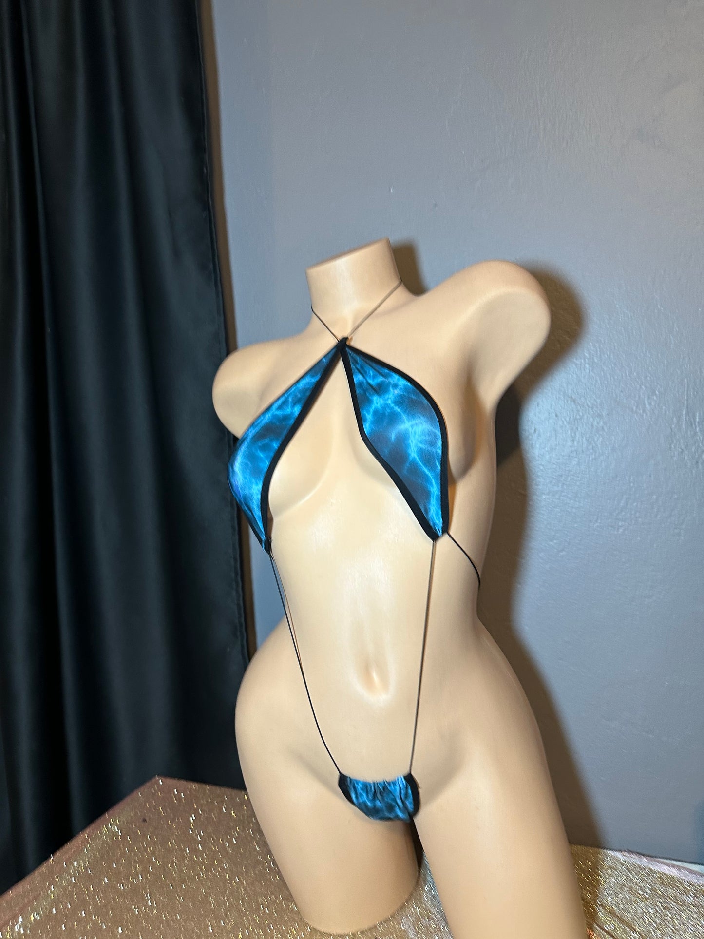 The Madelyn One Piece, Black and Blue Lightning