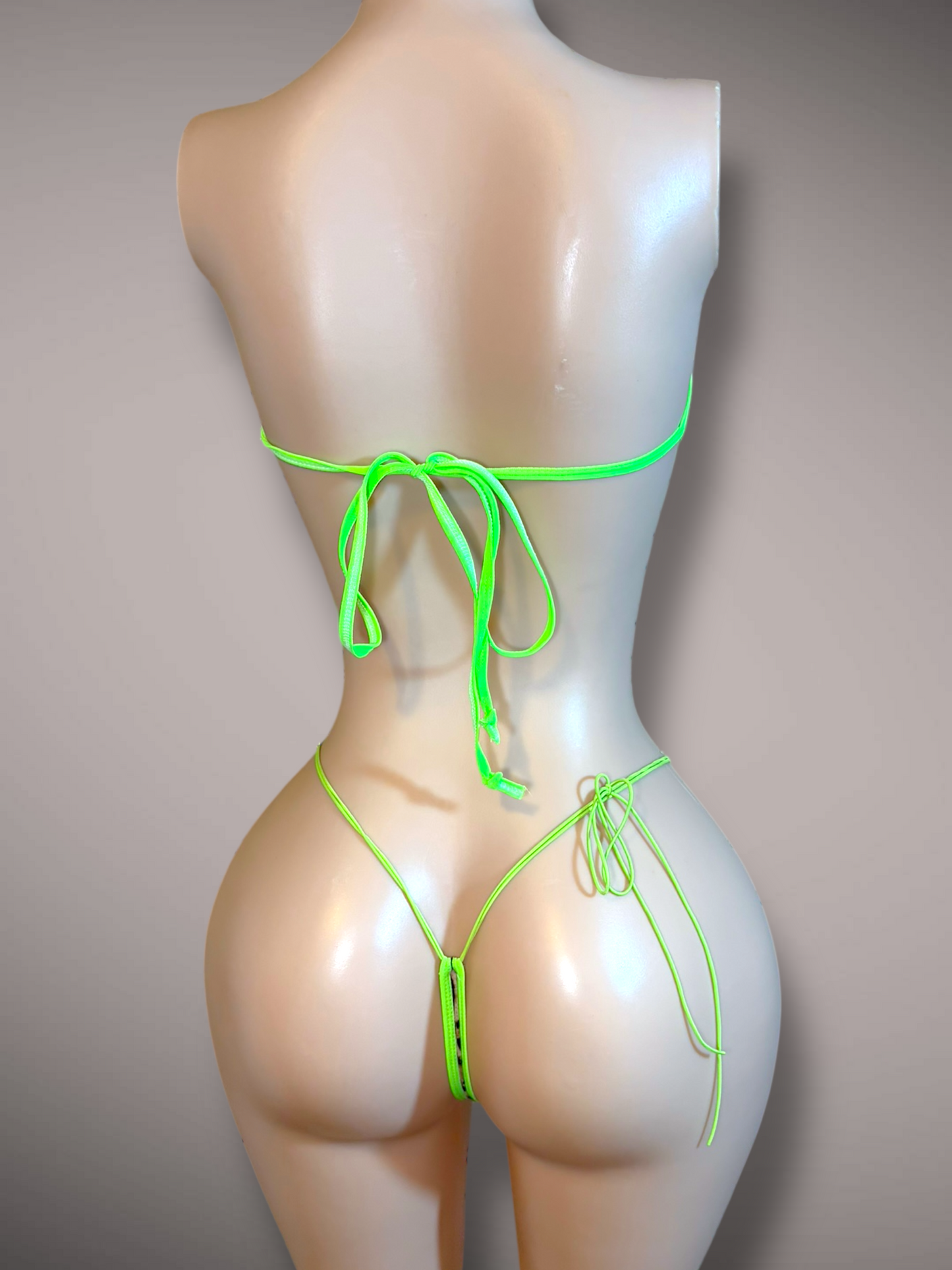 The Gianna, Green + Cheetah Print