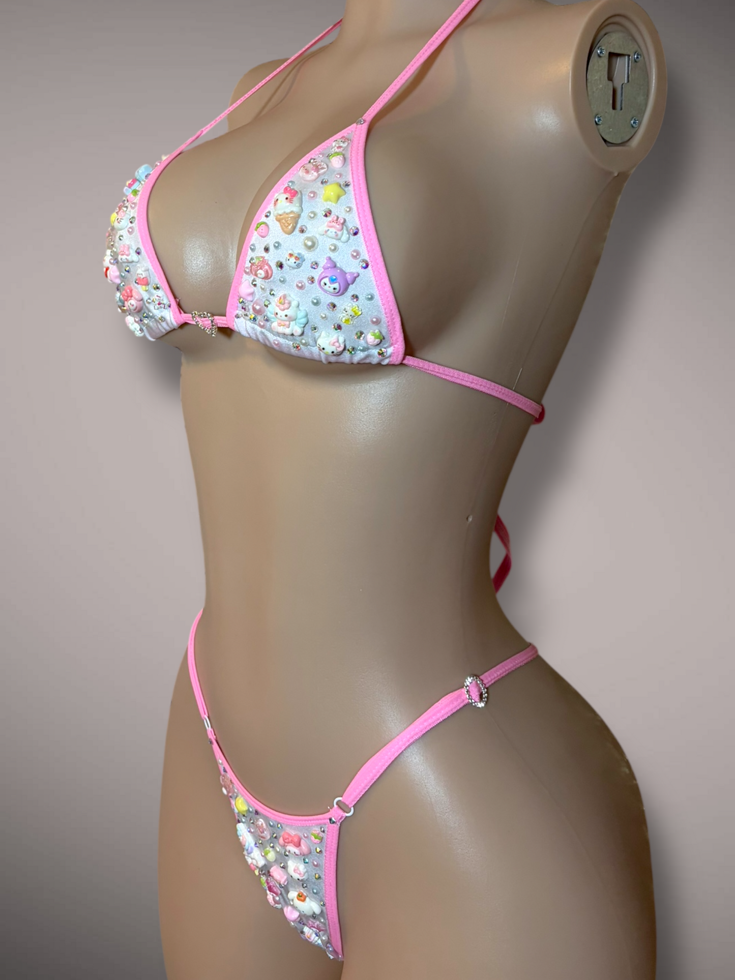 Pink & White Junkini