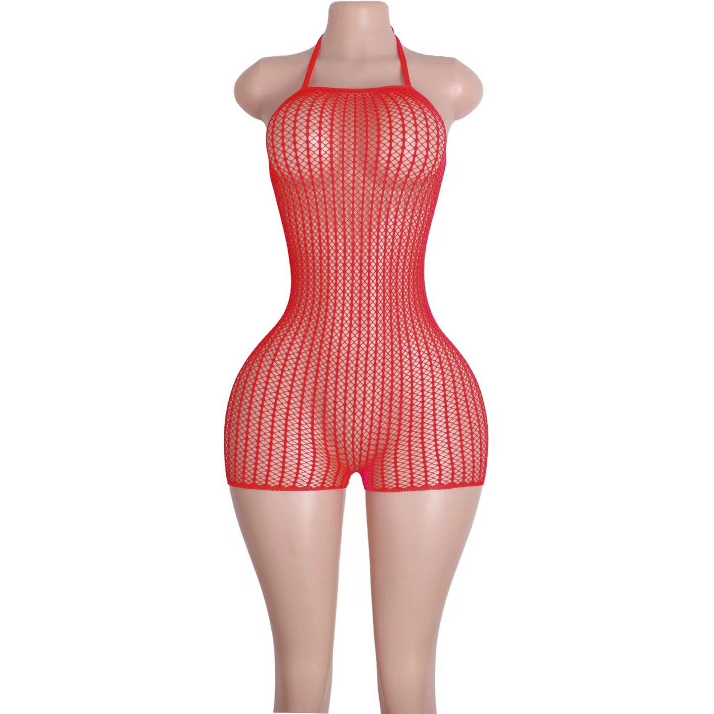 Fishnet Romper