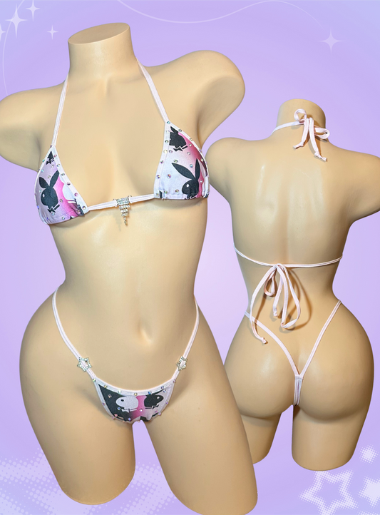 Bunny 2 Piece Thong Bikini