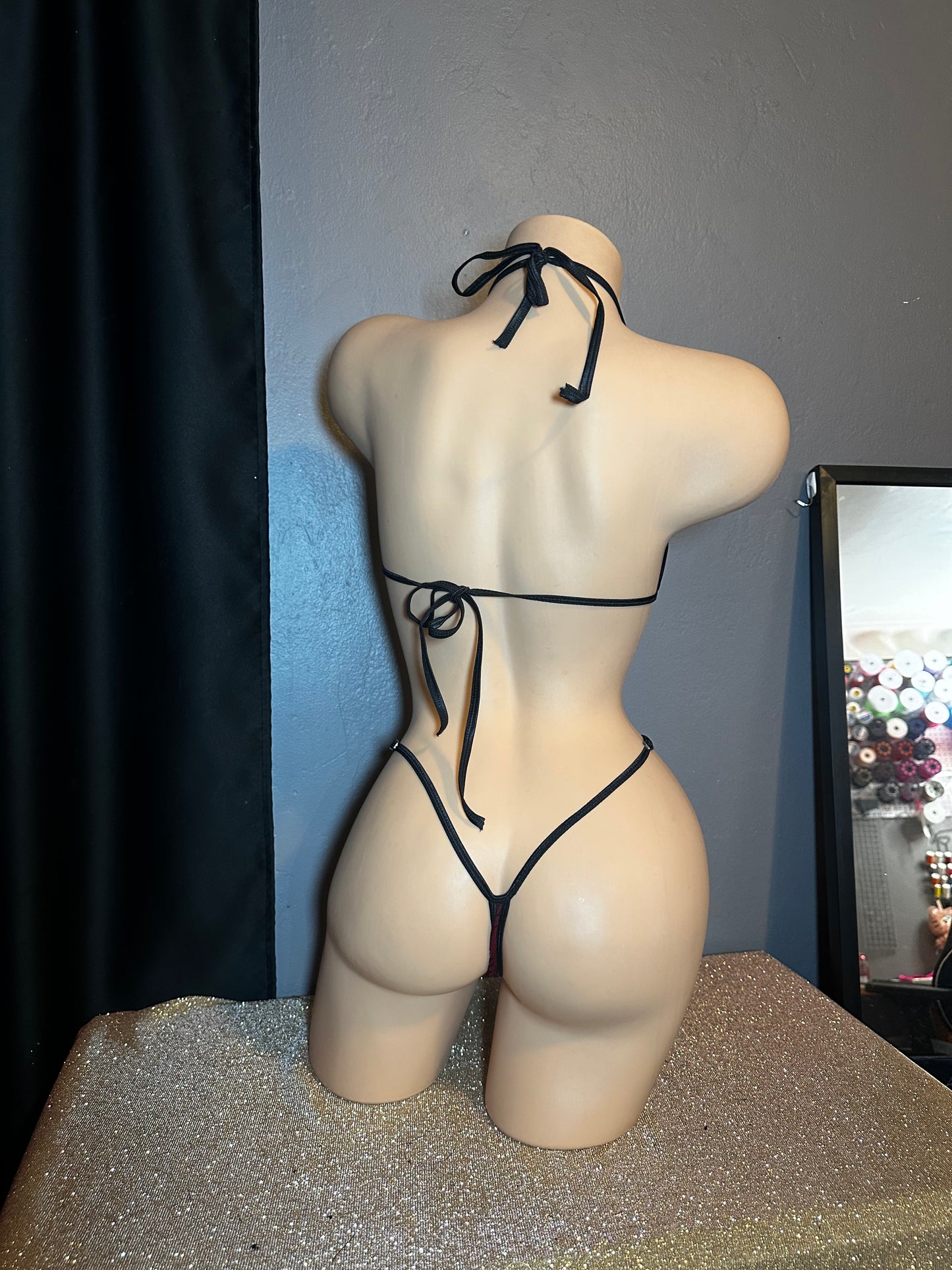 The Jade, Wine + Black  Paisley Sheer Velvet 2 Piece