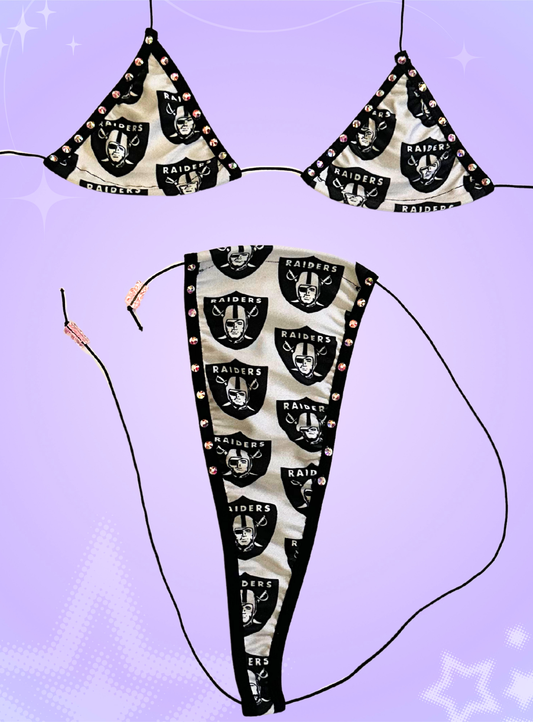 The Nova Microkini, Black and Silver Football Logo
