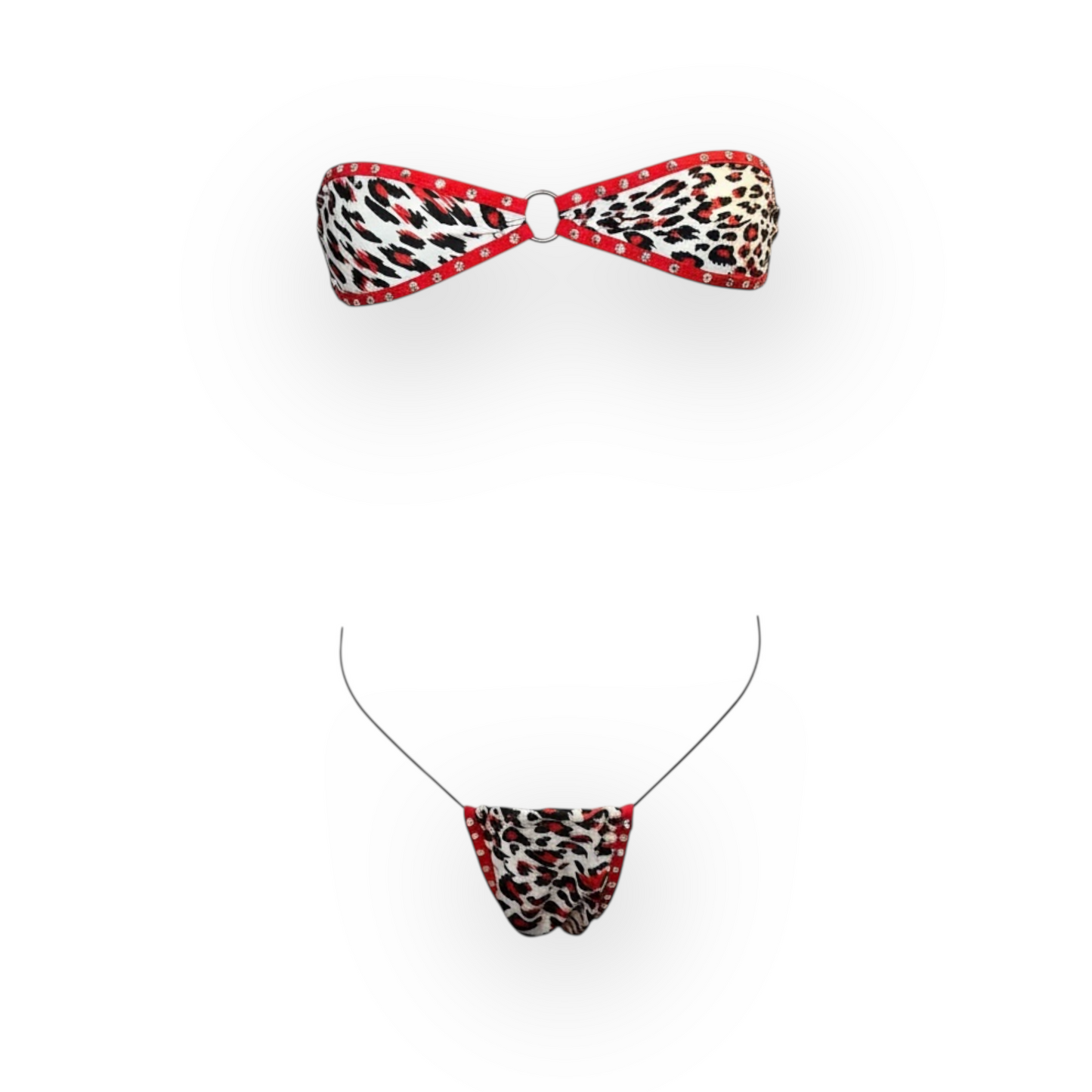 The Gianna, Red and Black Leopard