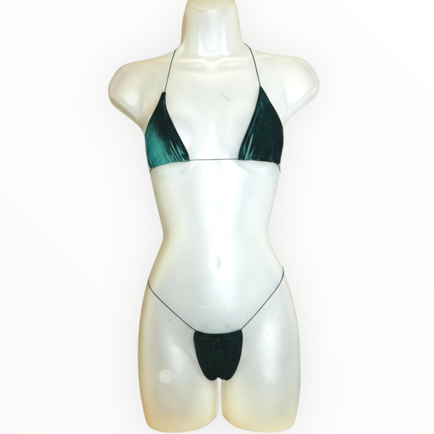 The Nova Microkini, Dark Green Velvet