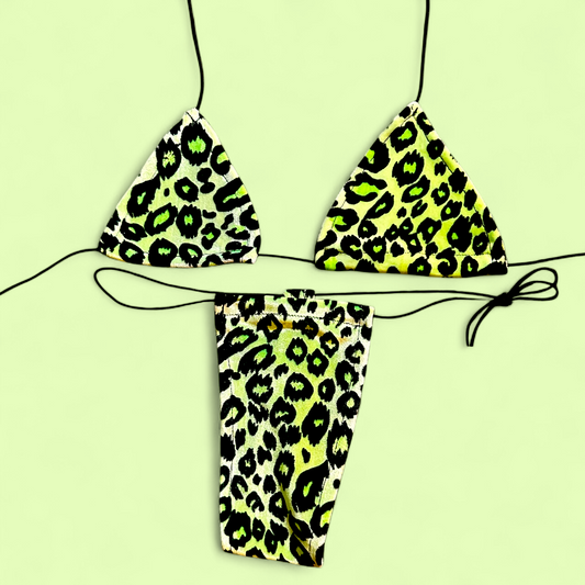 The Nova Microkini, Velvet Green Leopard