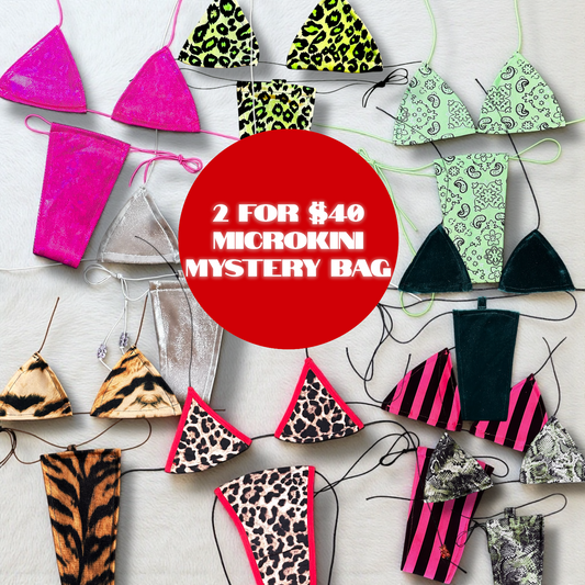 2 for $40 Microkini Mystery Bag