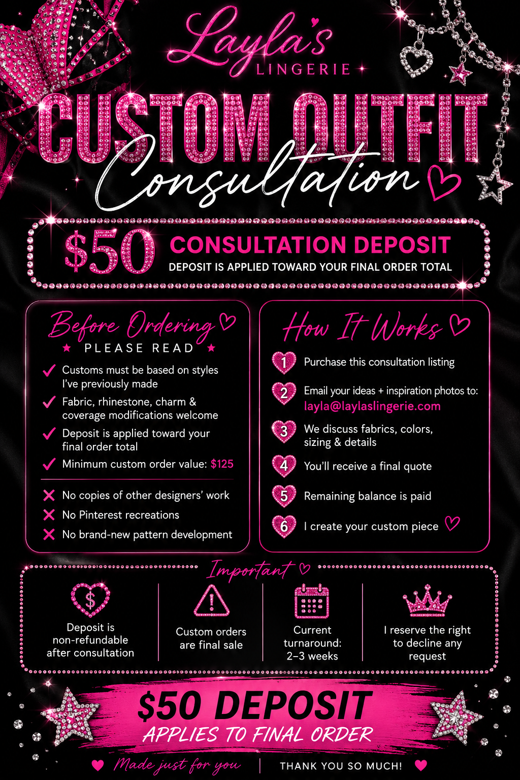 Custom Outfit Consultation