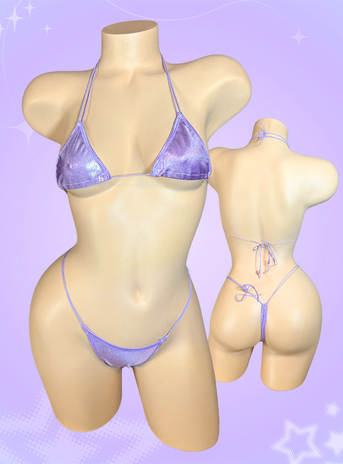 The Vixen Microkini, Purple