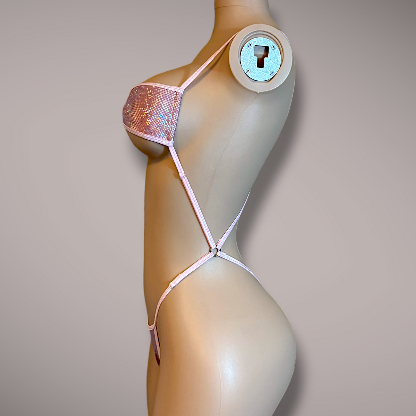 Mantis Slingshot One Piece, Holographic Pink