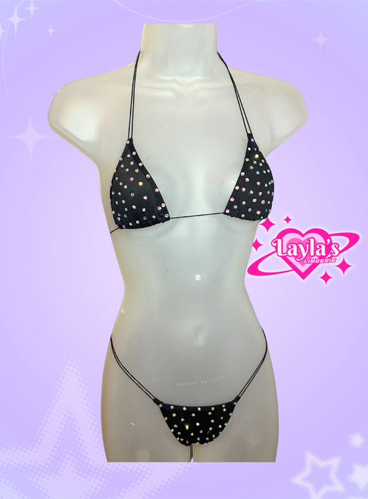 The Vixen microkini, Black