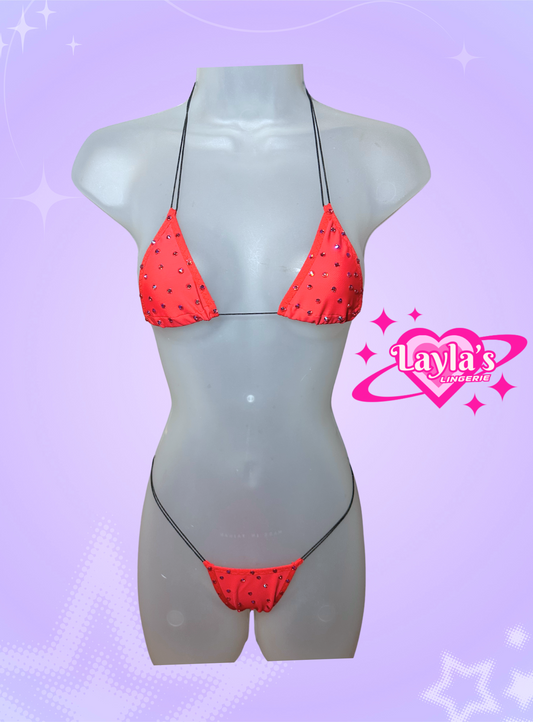 The Vixen Red Microkini