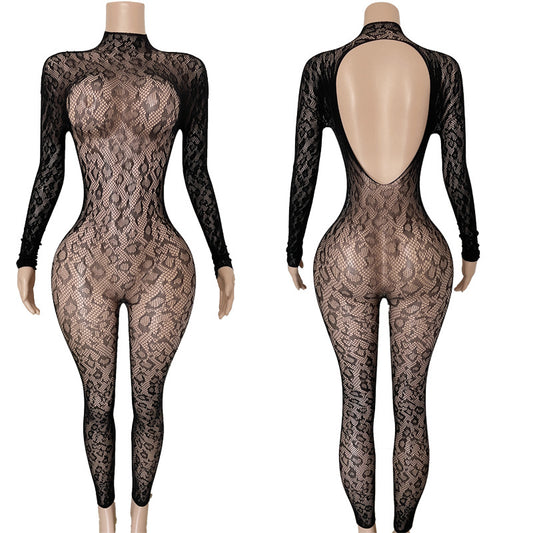 The “Kendra Fishnet Bodysuit