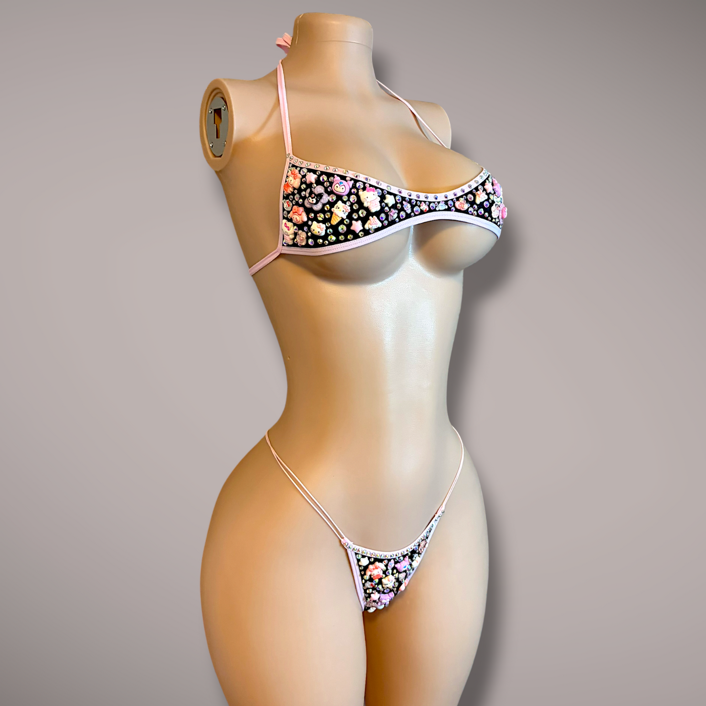 Black & Pink Junkini