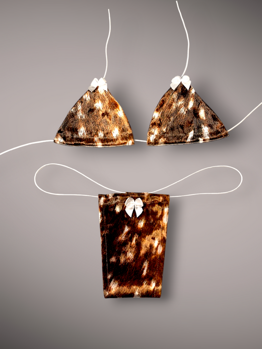 The Nova Microkini, Velvet Bambi Print