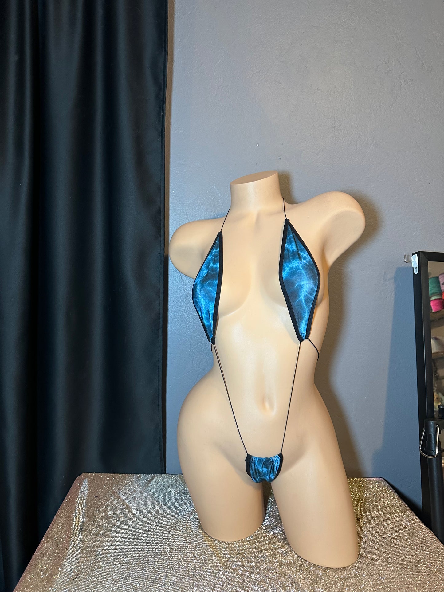 The Madelyn One Piece, Black and Blue Lightning