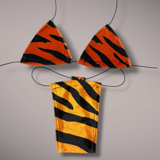 The Nova Microkini, Velvet Tiger Print