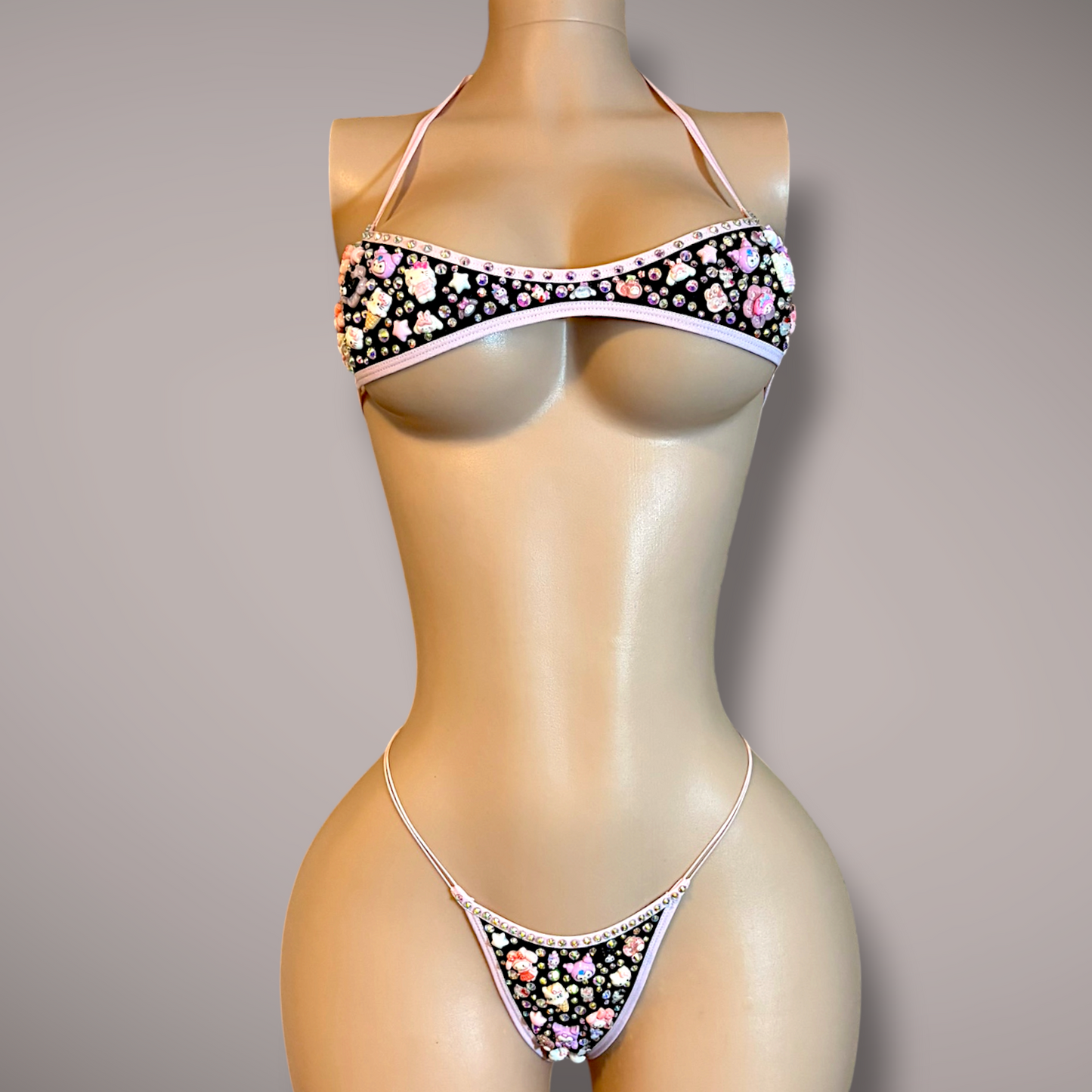 Black & Pink Junkini