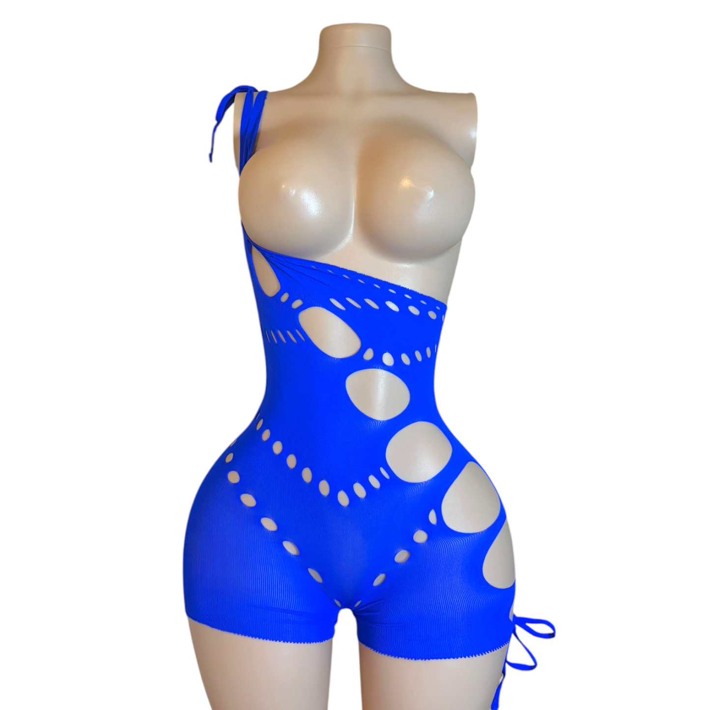 The Dream Fishnet Romper