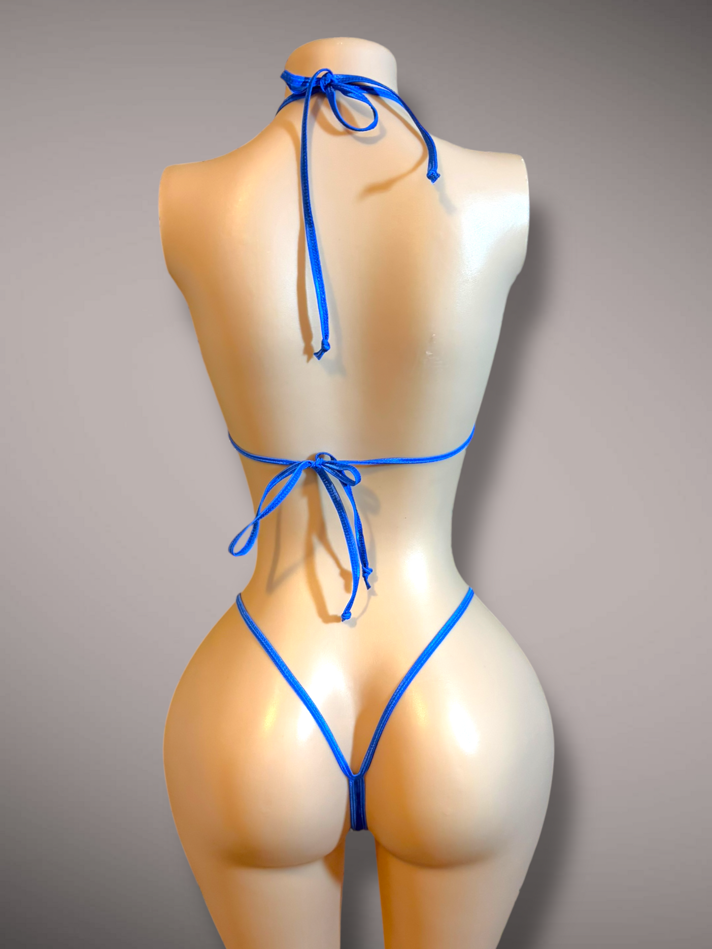 Royal Blue Velvet 2 Piece Set