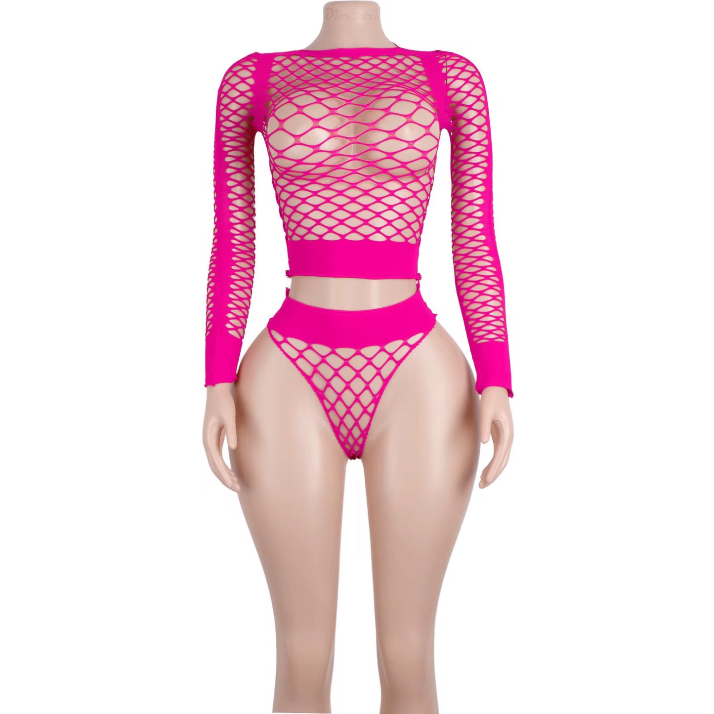 2 pc Fishnet Set