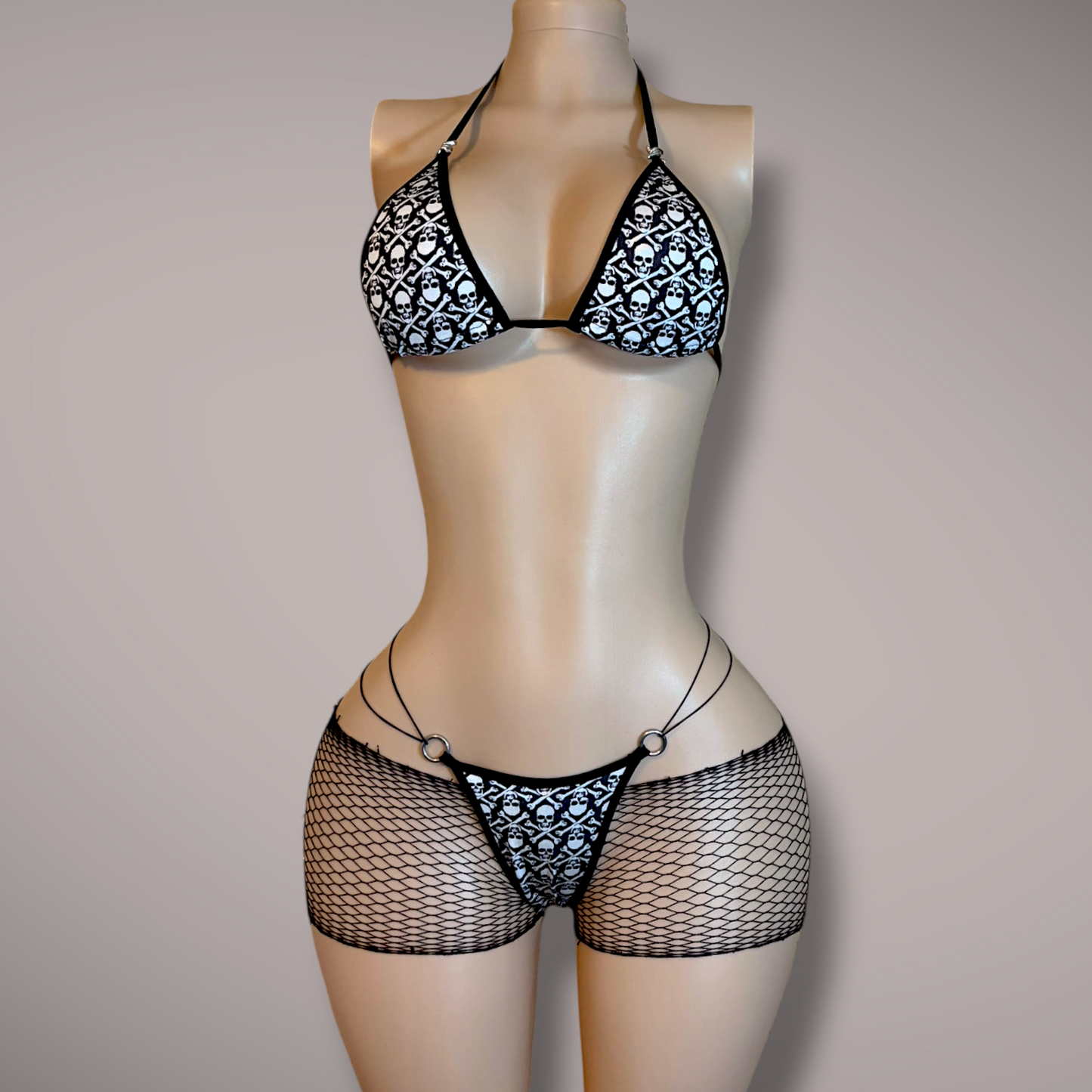 Skulls & Barbed Wire Set