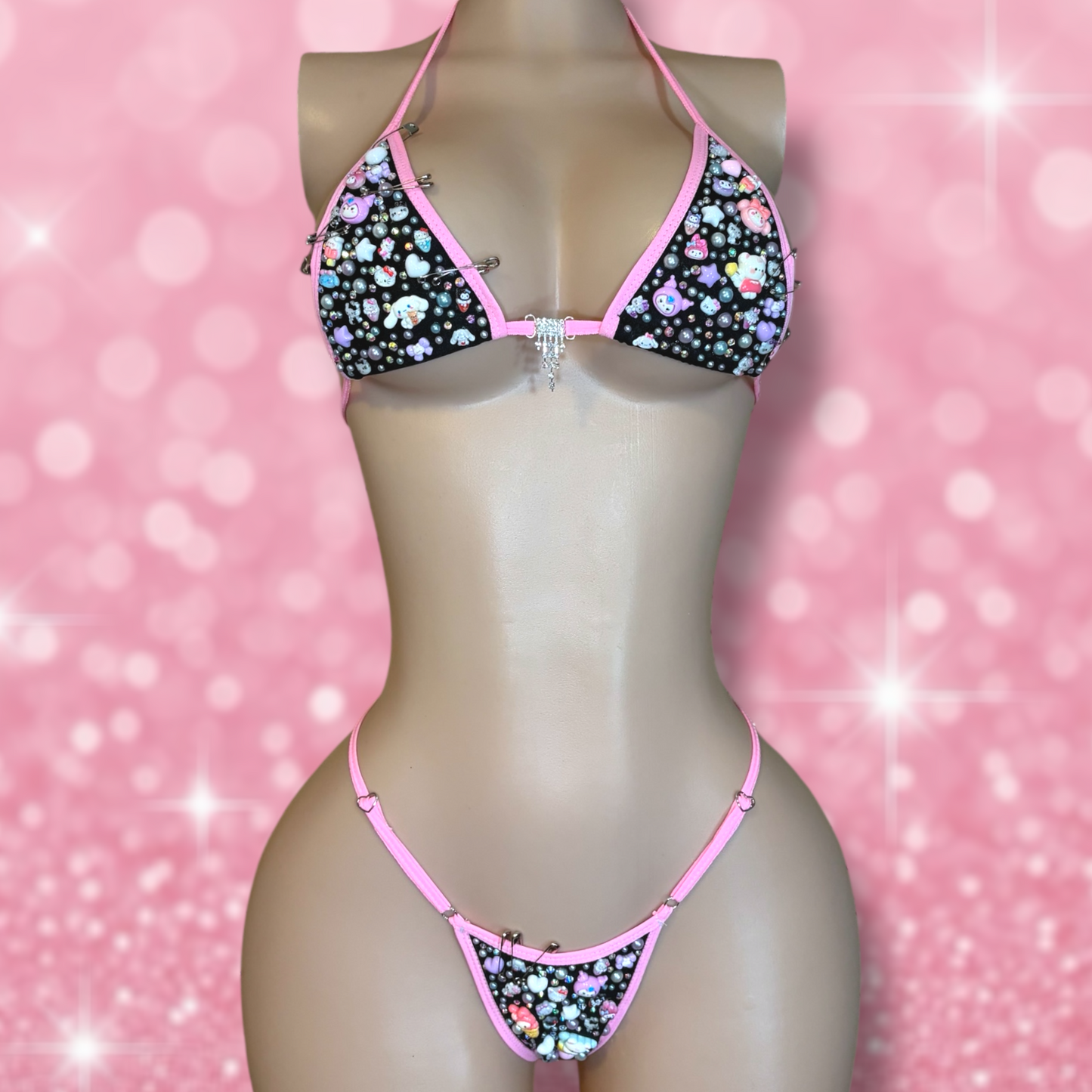 Pink & Black Junkini