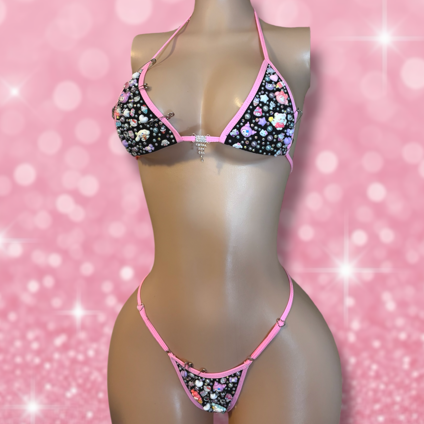 Pink & Black Junkini