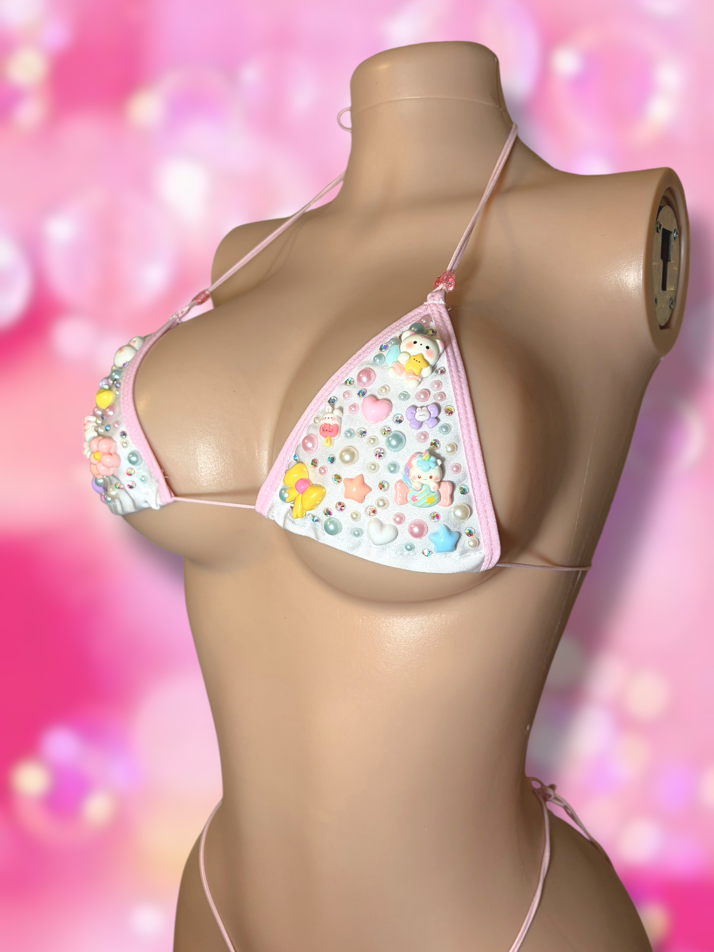 Pink & White Junkini