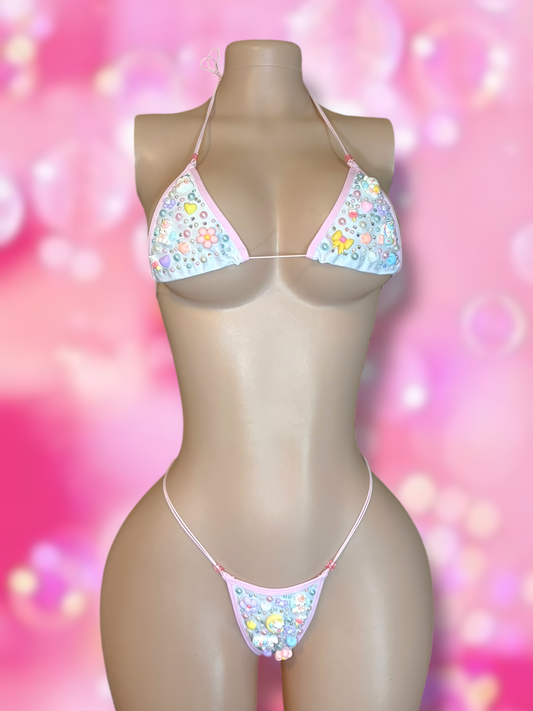 Pink & White Junkini