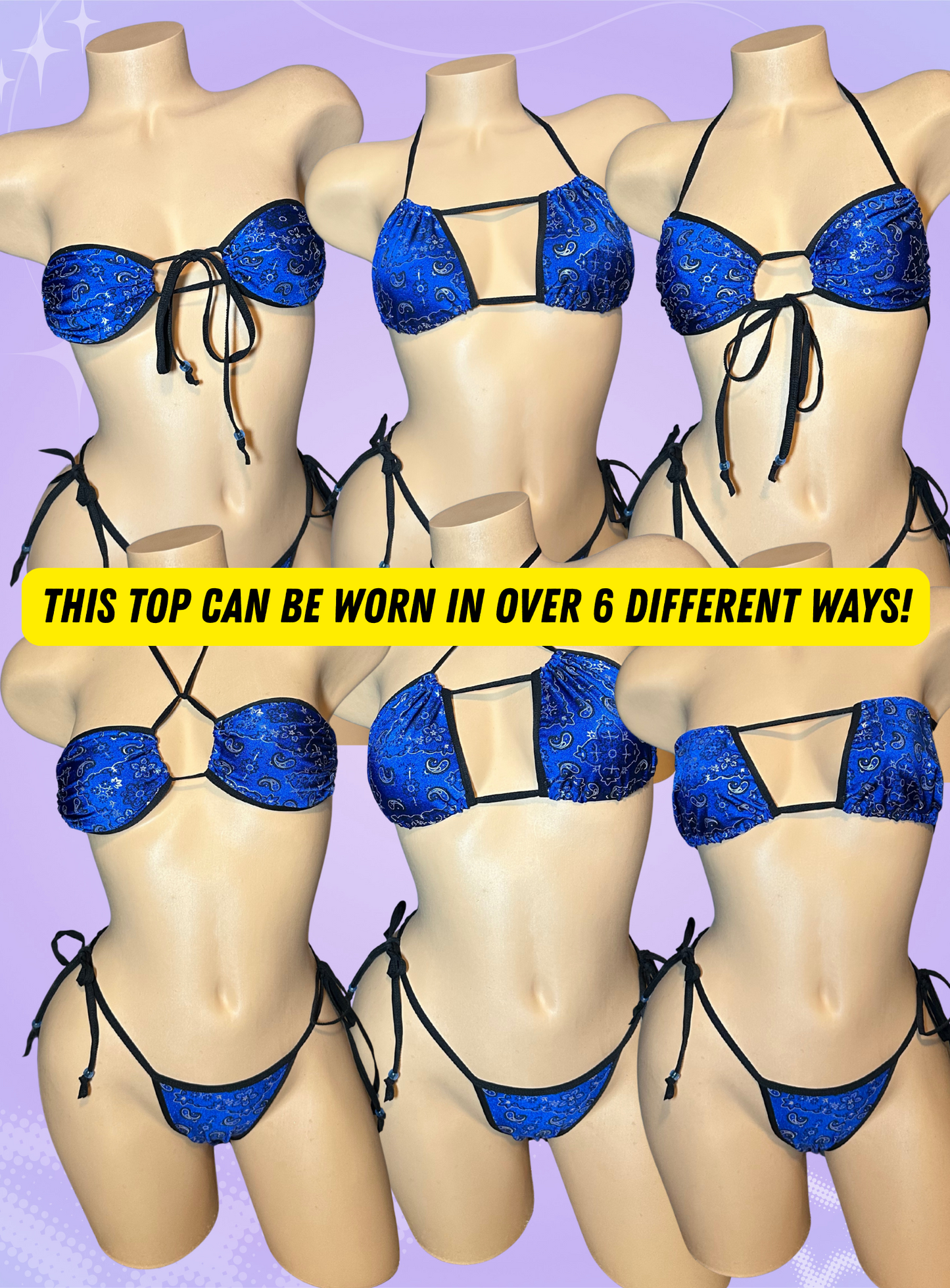 Yellow Slingshot 2 Piece Bikini