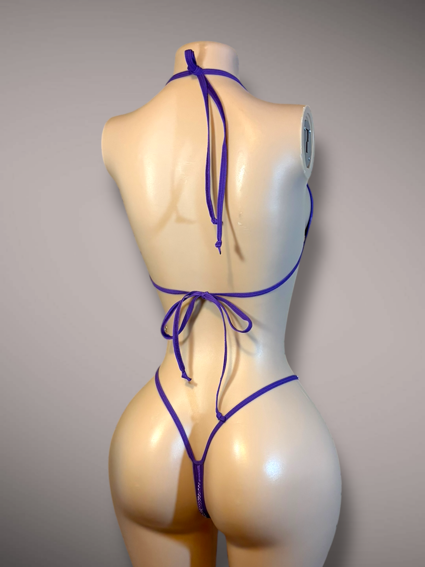 Purple Snakeskin 2 pc