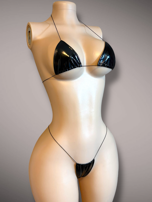 The Nova, Black Faux Latex