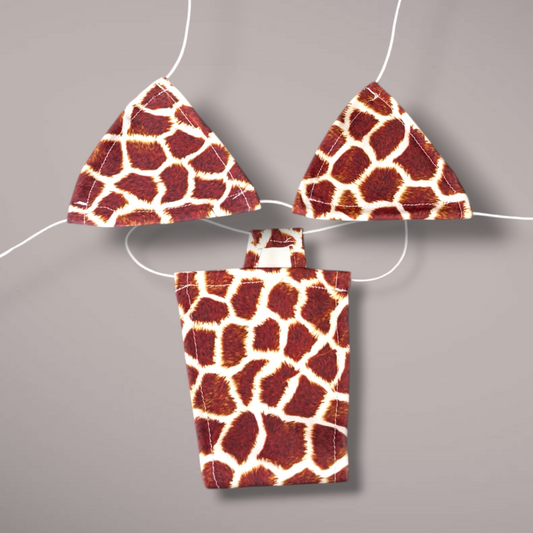 The Nova Microkini, Giraffe Print