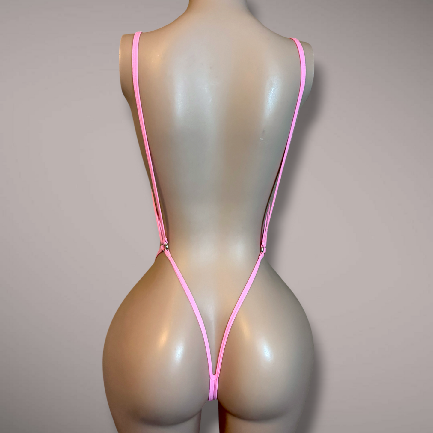 Mantis Slingshot One Piece, Cheetah & Pink