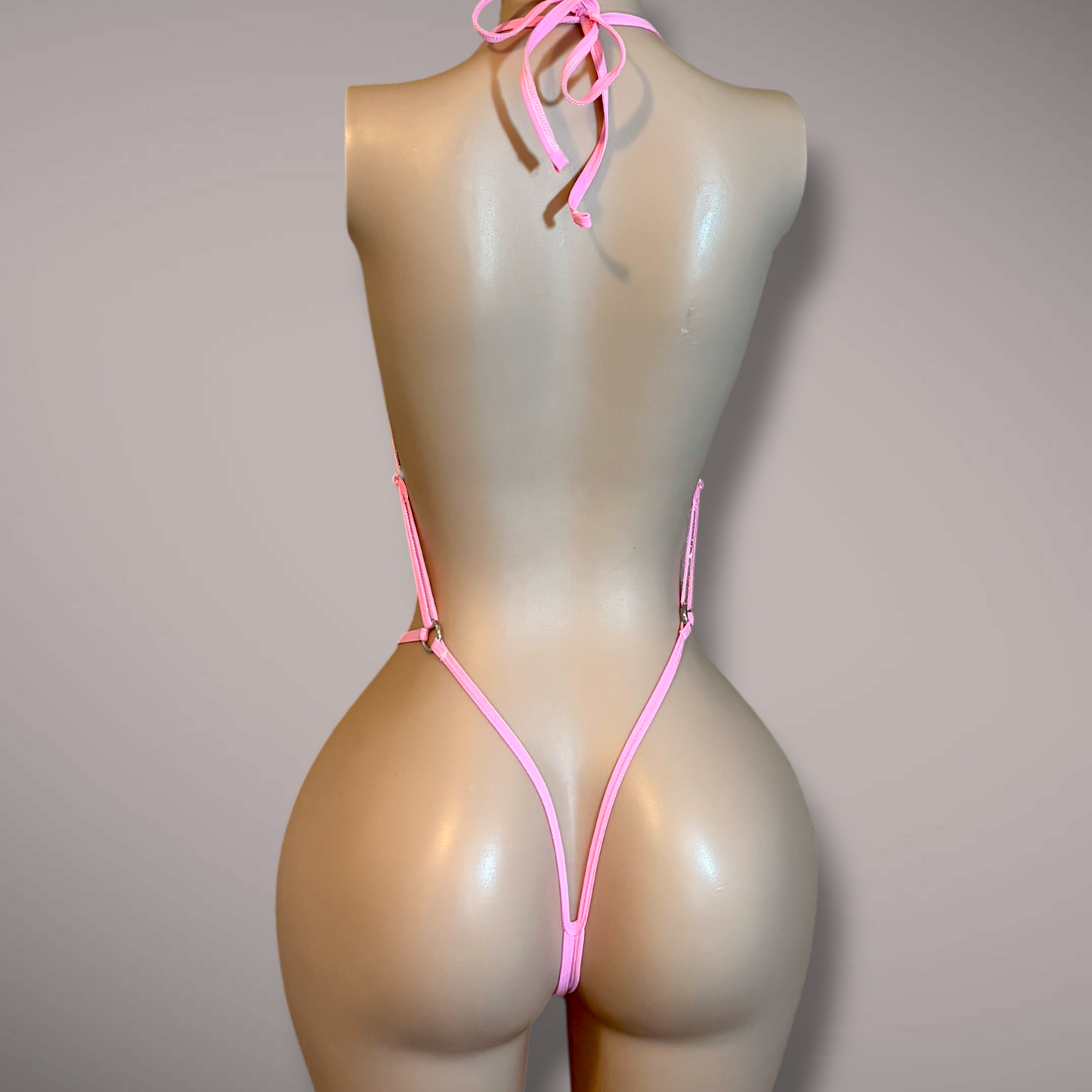 Mantis Slingshot One Piece, Cheetah & Pink