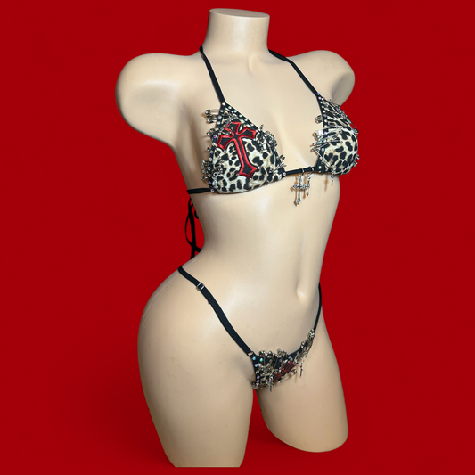 Cheetah Print Junkini