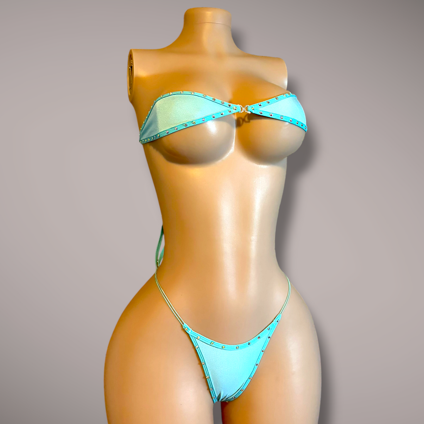 The Gianna, Light Blue with Gems