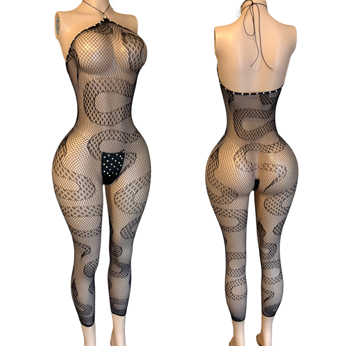 Serpentina Fishnet Bodysuit