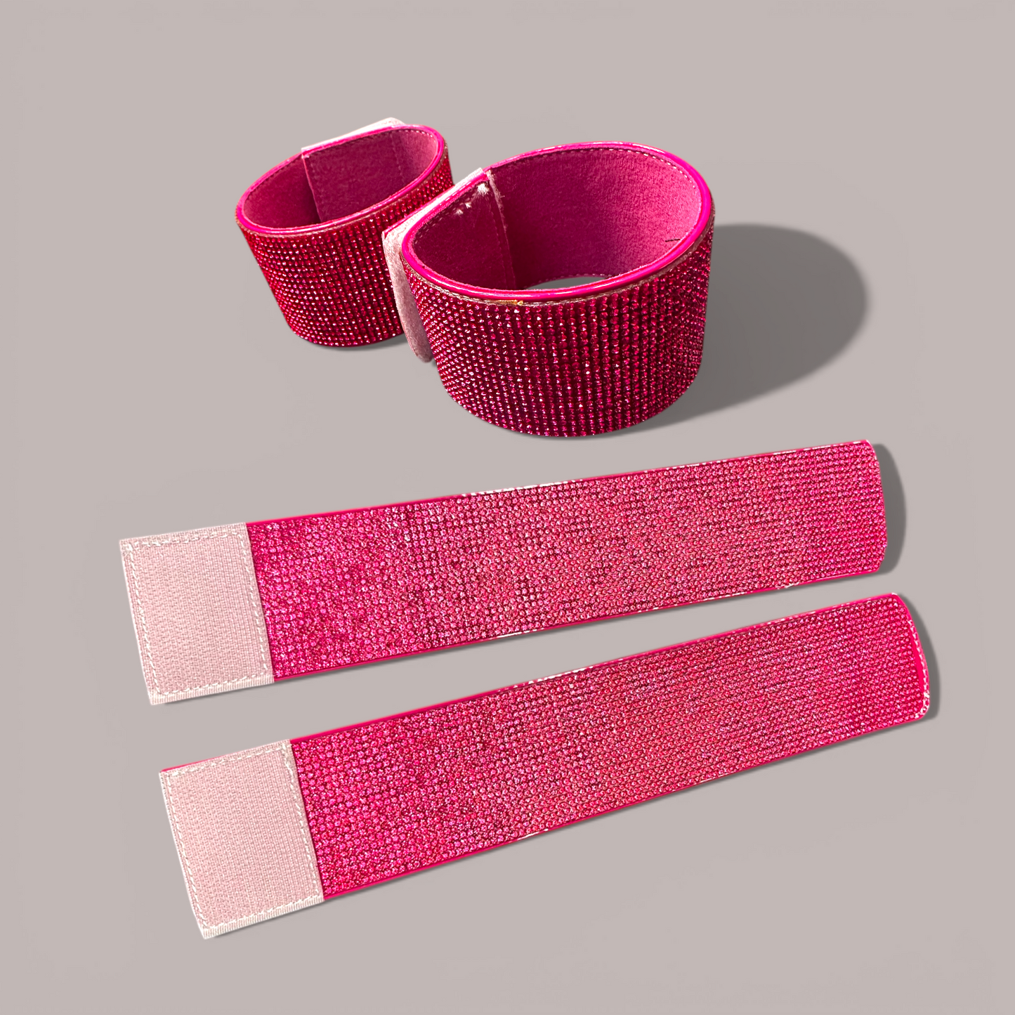 Velcro Rhinestone Anklets