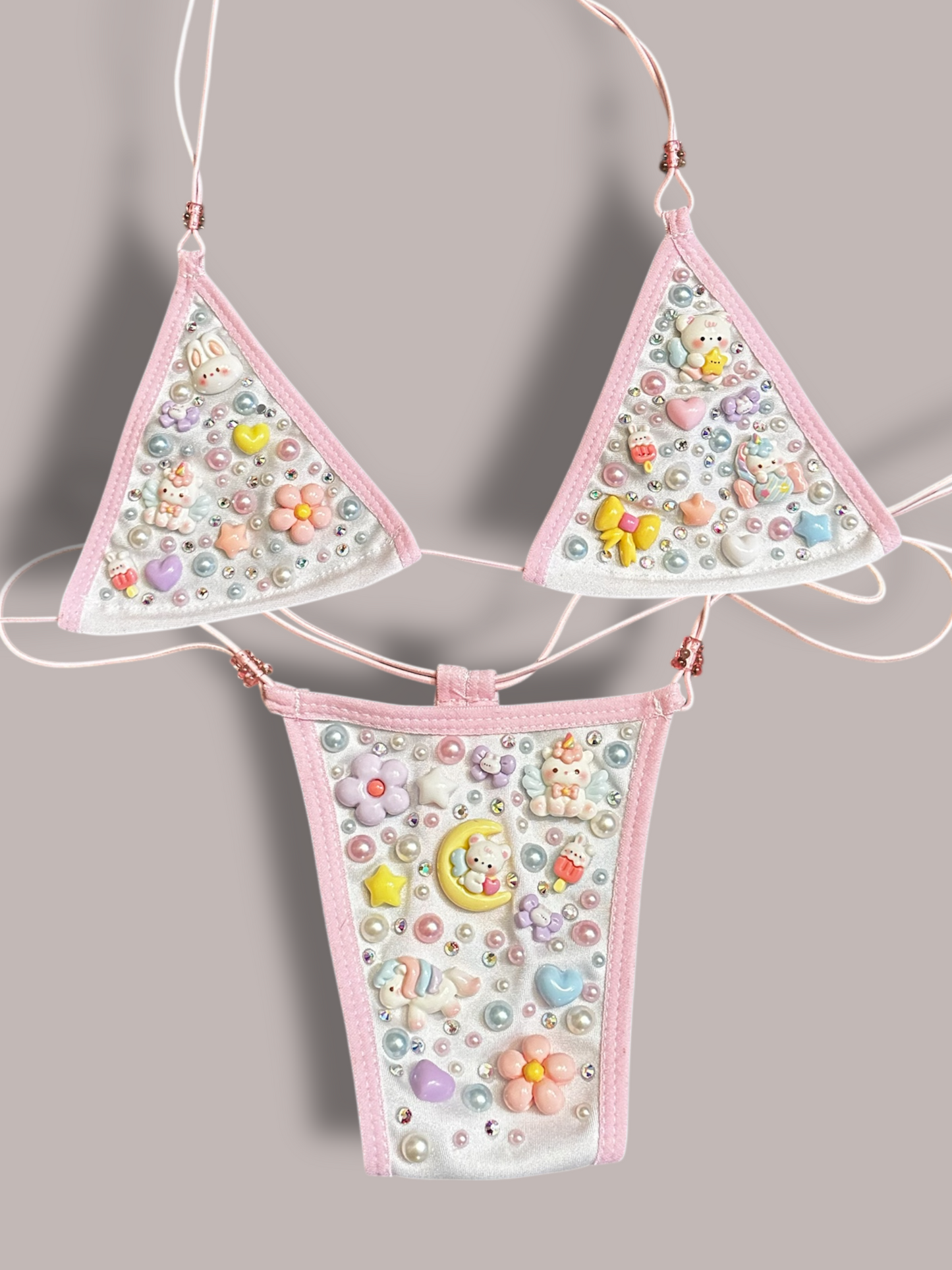 Pink & White Junkini