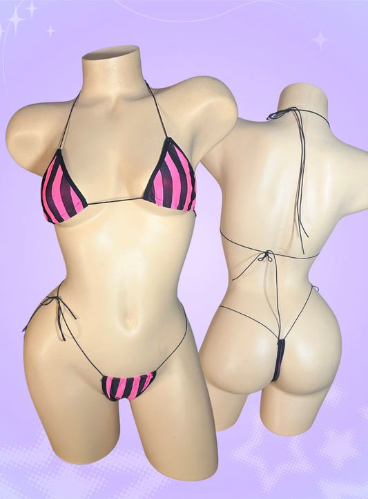 The Nova, Pink and Black Stripes