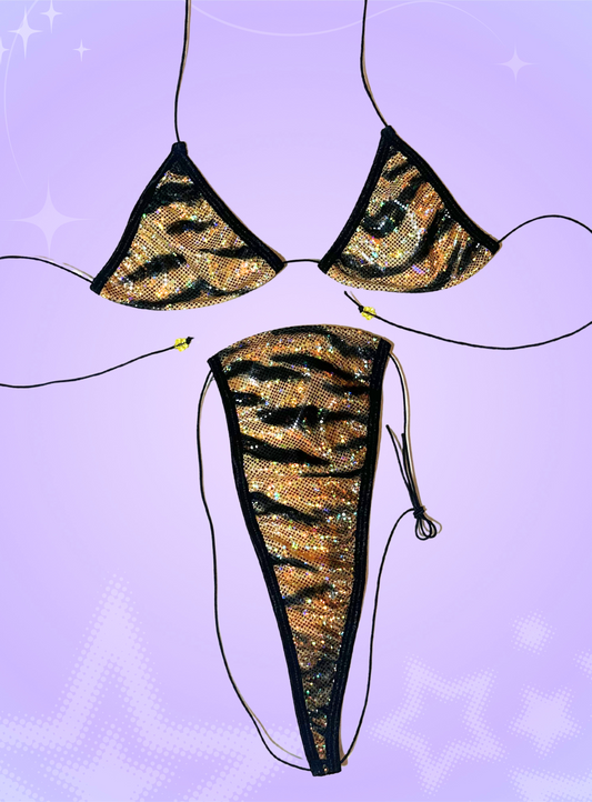 The Nova Microkini, Holo Tiger Print