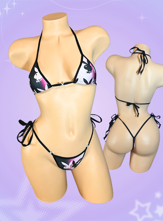 Bunny 2 Piece Thong Bikini