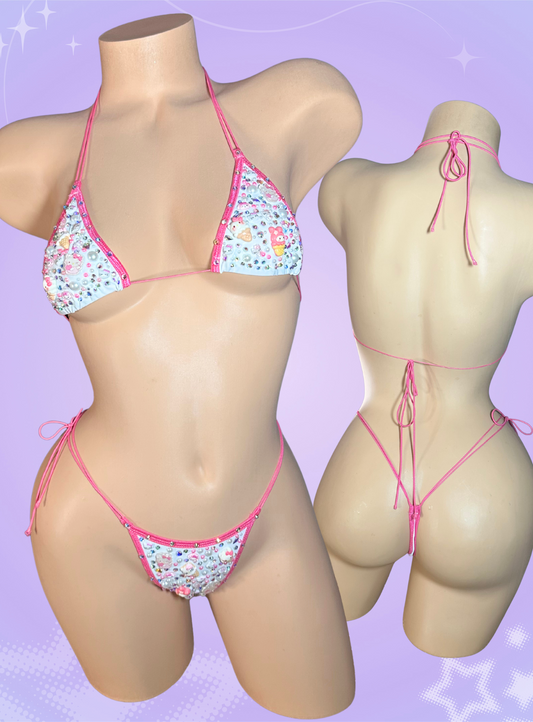 The Vixen Hello Kitty Junk Charms 2 Pcs Bikini