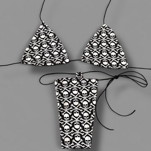 The Nova Microkini, Black and White Skull and Crossbones